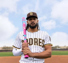 Load image into Gallery viewer, Victus Vibe Pro Crayon 2¾'' USSSA Bat (-10) Tatis Pink