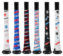 Cargar imagen en el visor de la galería, VukGripz USA 250th Anniversary Bat Grip Series - 250th White