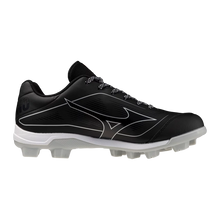 Load image into Gallery viewer, Mizuno Women's Cushionrevo Finch TPU Softball Cleat: Black