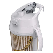 Load image into Gallery viewer, Under Armour Playmaker White Charma/Grey Heather Jug 64 oz. Water Bottle