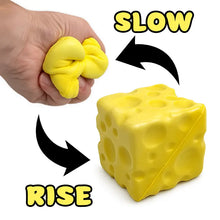 Cargar imagen en el visor de la galería, Fun Doh Slow-Rise Cheese Sensory Squishy Toy