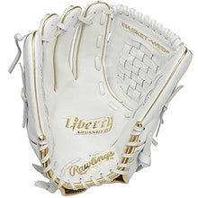 Cargar imagen en el visor de la galería, Rawlings Liberty Advanced Keilani Ricketts 12.5" Fastpitch Softball Glove: RLA125KRG left hand