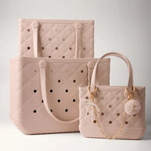 Load image into Gallery viewer, Baby Bogg Bag - Quilted Fresh Pressed Linen