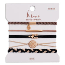Load image into Gallery viewer, K'lani Focus Hair Tie + Bracelet