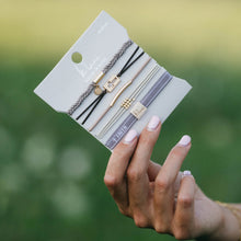 Cargar imagen en el visor de la galería, K'lani Faith Hair Tie + Bracelet