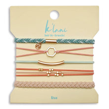 Cargar imagen en el visor de la galería, K'lani Live Hair Tie + Bracelet