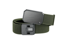 Cargar imagen en el visor de la galería, Groove Life Groove Belt® Gun Metal/Base Camp Green