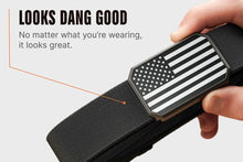 Load image into Gallery viewer, Groove Life Groove Belt® Hero Flag Black/Black