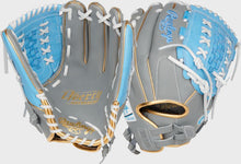 Cargar imagen en el visor de la galería, Rawlings Liberty Advanced 12.5-inch Fastpitch Glove - Gray/Columbia Blue