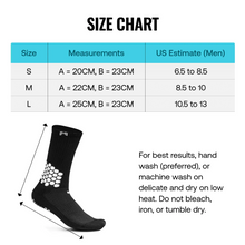 Cargar imagen en el visor de la galería, MediCaptain Padded Grip Socks with Foot Protection - Midcalf Length