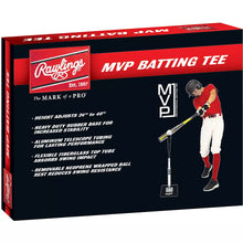 Load image into Gallery viewer, Rawlings MVP Batting Tee. best batting tees. batting tees for softball and baseball players.Rawlings MVP Baseball/Softball Batting Tee