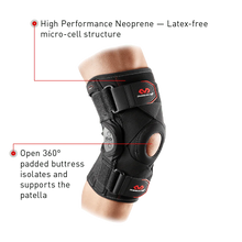 Cargar imagen en el visor de la galería, McDavid Knee Brace with Polycentric Hinges & Cross Straps