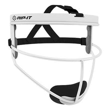Cargar imagen en el visor de la galería, Rip-It Original Defense Softball Fielder's Mask White.Rip-It Original Defense Softball Fielder's Mask white face mask white fielding mask.Rip-It Original Defense Softball Fielder's Mask. face mask face mask fielding mask fielding mask face mask girls fielding mask women fielding mask facemark for girls facemark for women red white black blue fielding mask