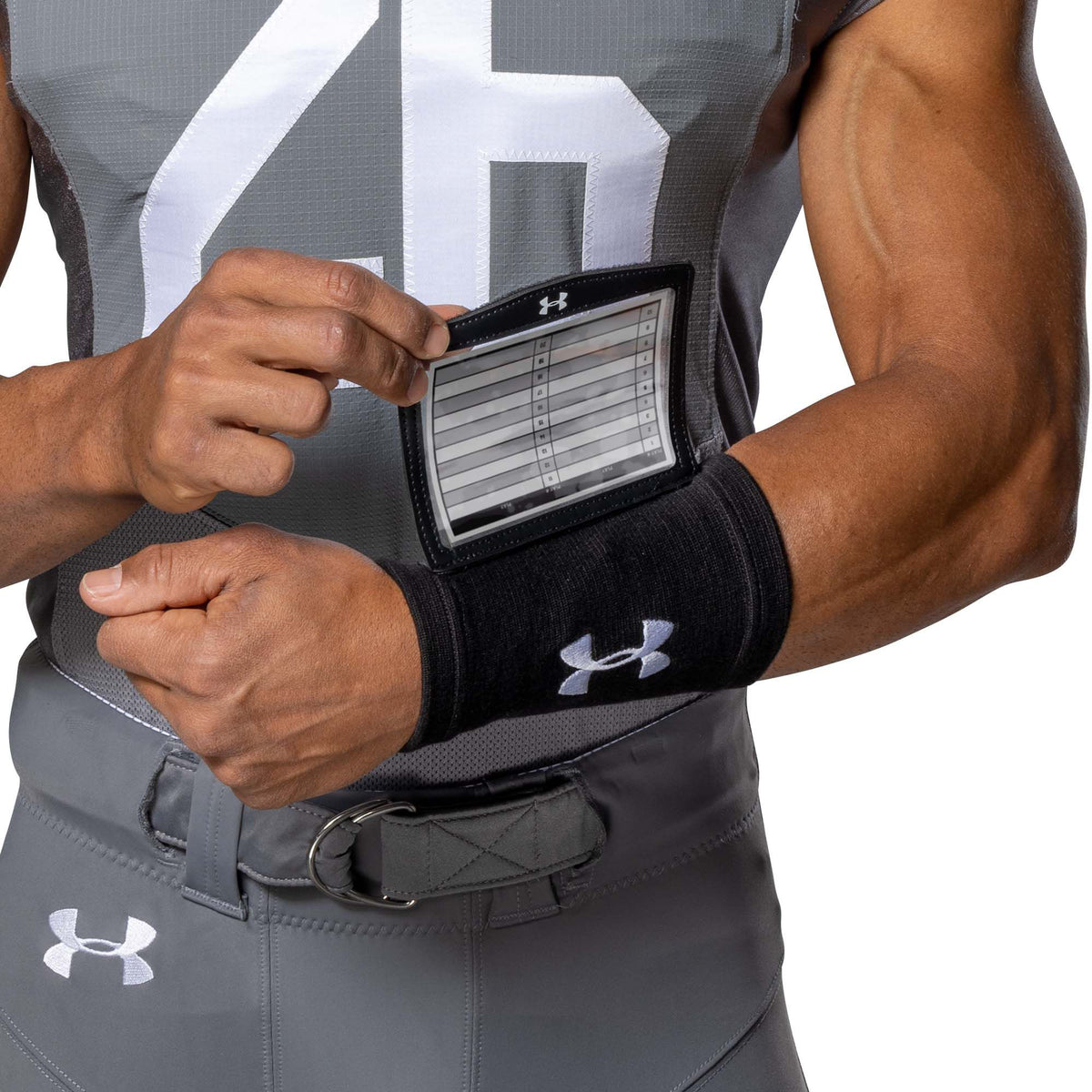 Under Armour 3Window Football Wrist Coach Playbook TOP GEAR ATHLETICS