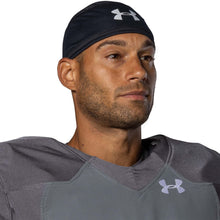 Load image into Gallery viewer, Under Armour Adult Football Skull Cap white