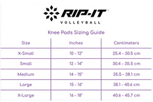 Load image into Gallery viewer, Rip-It Perfect Fit Volleyball Knee Pads best knee pads for volleyball players volleyball knee pads nike volleyball knee pads academy volleyball knee pads mizuno best volleyball knee pads near me volleyball knee pads for 6 year olds white volleyball knee pads black volleyball knee pads