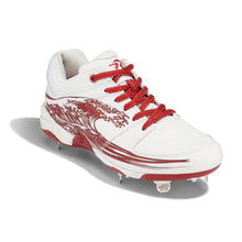 Cargar imagen en el visor de la galería, Ringor Flite Spike- Rising Ringor Flite Spikes- Rising Tide new ringor shoes ringor spikes rising tide best cleats for women women cleats red and white women cleats red and white spikes women Alabama cleats
