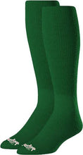 Load image into Gallery viewer, Rawlings Baseball/Softball Socks 2 Pair- Solid Colors forest green.Rawlings Baseball/Softball Socks 2 Pair- Solid Colors dark green