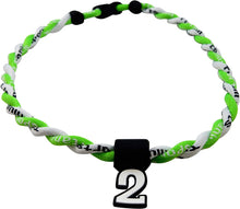 Cargar imagen en el visor de la galería, titanium sports necklace numbers