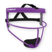 Cargar imagen en el visor de la galería, Rip-It Original Defense Softball Fielder's Mask Purple.Rip-It Original Defense Softball Fielder's Mask. face mask face mask fielding mask fielding mask face mask girls fielding mask women fielding mask facemark for girls facemark for women red white black blue fielding mask
