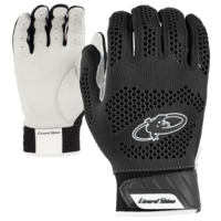 Load image into Gallery viewer, Pro Knit V2 Batting Glove white. pro knit v2 batting gloves black. black baseball batting gloves. white baseball batting gloves. black softball batting gloves. best batting gloves. lizard skins batting gloves.
