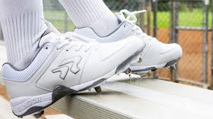 Crampons Softball Ringor Rip It Flite Metal Spike - Femme Taille US 9 - Rouge/Blanc/Bleu