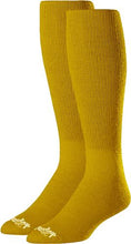 Load image into Gallery viewer, Rawlings Baseball/Softball Socks 2 Pair- Solid Colors light orange socks.Rawlings Baseball/Softball Socks 2 Pair- Solid Colors gold socks