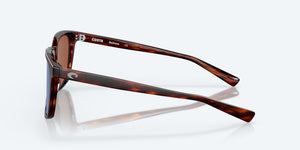 Costa Sullivan Green Mirror Polarized Glass (580G) Sunglasses