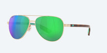 Load image into Gallery viewer, Costa Peli Green Mirror Polarized Polycarbonate (580P) Sunglasses
