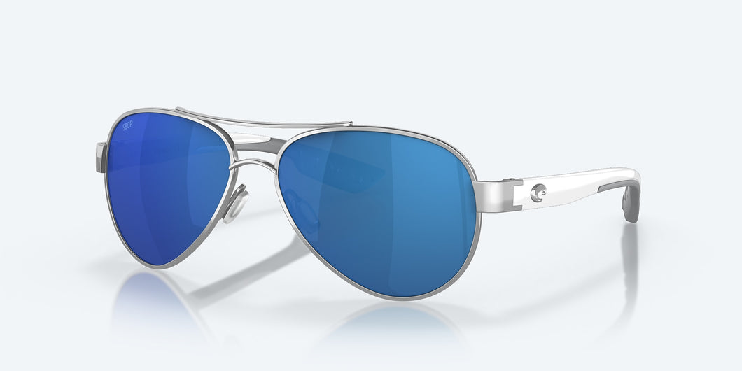 Costa Loreto Blue Mirror Polarized Polycarbonate (580P) Sunglasses