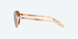 Costa Fernandina Copper Silver Mirror Polarized Polycarbonate (580P) Sunglasses