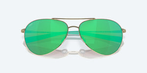 Costa Piper Green Mirror Polarized Polycarbonate (580P) Sunglasses