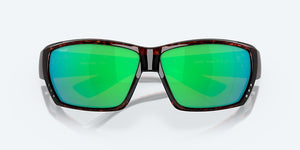 Costa Tuna Alley Green Mirror Polarized Polycarbonate (580P) Sunglasses