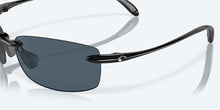 Load image into Gallery viewer, Costa Ballast Gray Polarized Polycarbonate (580P) Sunglasses
