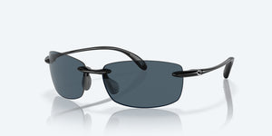 Costa Ballast Gray Polarized Polycarbonate (580P) Sunglasses