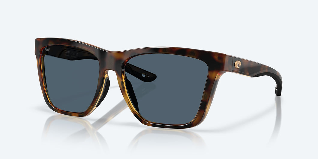 Costa Panga II Gray Polarized Polycarbonate (580P) Sunglasses