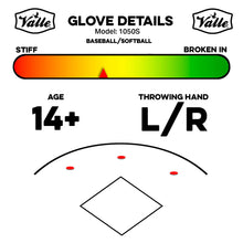 Cargar imagen en el visor de la galería, Valle Eagle 1050 Outfield Training Glove
