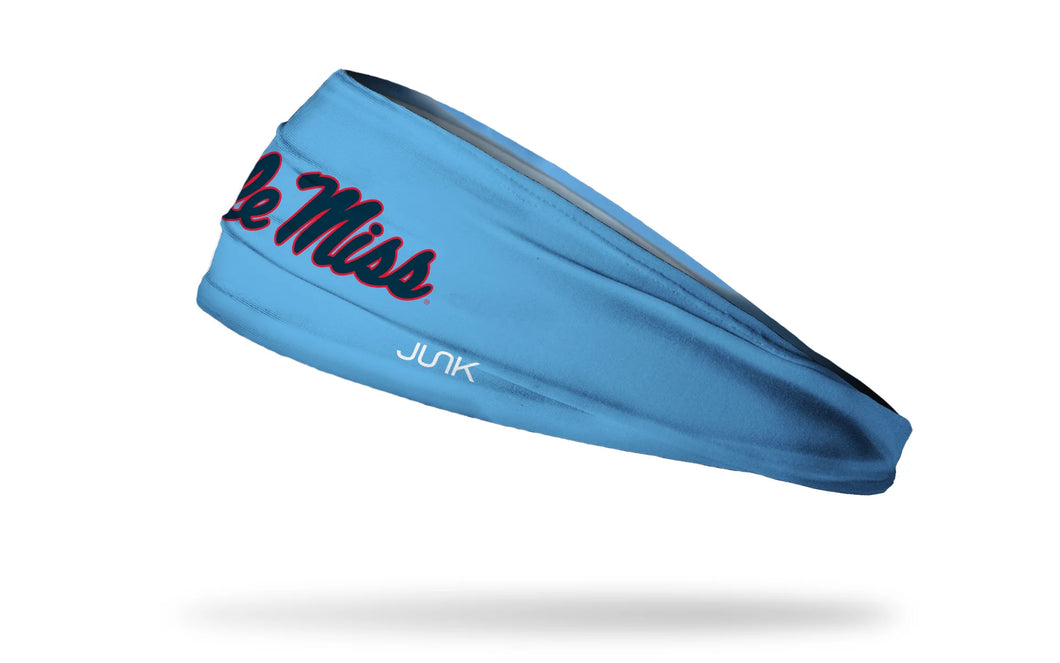 Junk Brands University Of Mississippi: Ole Miss Lt. Blue Headband