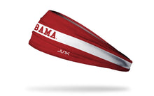 Cargar imagen en el visor de la galería, Junk Brands University of Alabama: Bama Stripe Headband BBL
