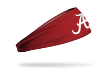 Load image into Gallery viewer, Junk Brands: University of Alabama White and Crimson Big Bang Lite Headband
