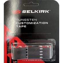 Cargar imagen en el visor de la galería, Selkirk Sport 8" Tungsten Paddle Tape 4-Count - 3 Gram / 0.1 oz
