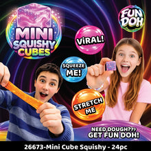 Cargar imagen en el visor de la galería, Fun Doh Mini Squishy Cube
