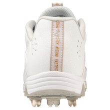 Load image into Gallery viewer, Mizuno 9-Spike Swift 8 Low Women&#39;s Metal Fastpitch Softball Cleat: White
