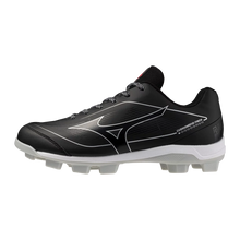 Load image into Gallery viewer, Mizuno Women's Cushionrevo Finch TPU Softball Cleat: Black

