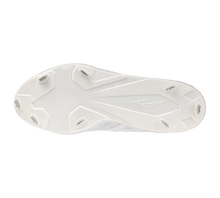 Cargar imagen en el visor de la galería, Mizuno Women's Pro Select Fastpitch Metal Softball Cleat- White
