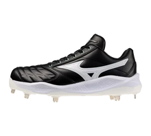 Cargar imagen en el visor de la galería, Mizuno Women's Pro Select Fastpitch Metal Softball Cleat-Black
