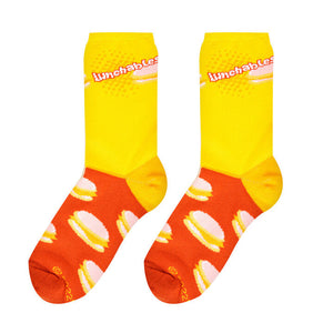 Cool Socks Lunchables Crackers, Ham & Cheese Big Kids Crew Socks