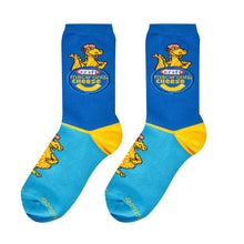 Load image into Gallery viewer, Cool Socks Kraft Mac &amp; Cheese Big Kids Crew Socks
