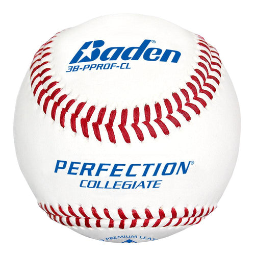 Baden Perfection Collegiate Flat Seam Baseballs-1 dozen