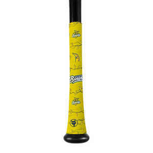 VukGripz Savannah Bananas Bat Grip Tape: Yellow